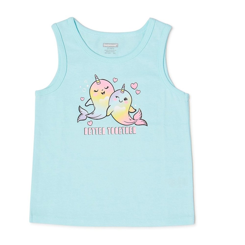 Garanimals Toddler Girls Surfside Aqua Tank Top Size 3T   NWT